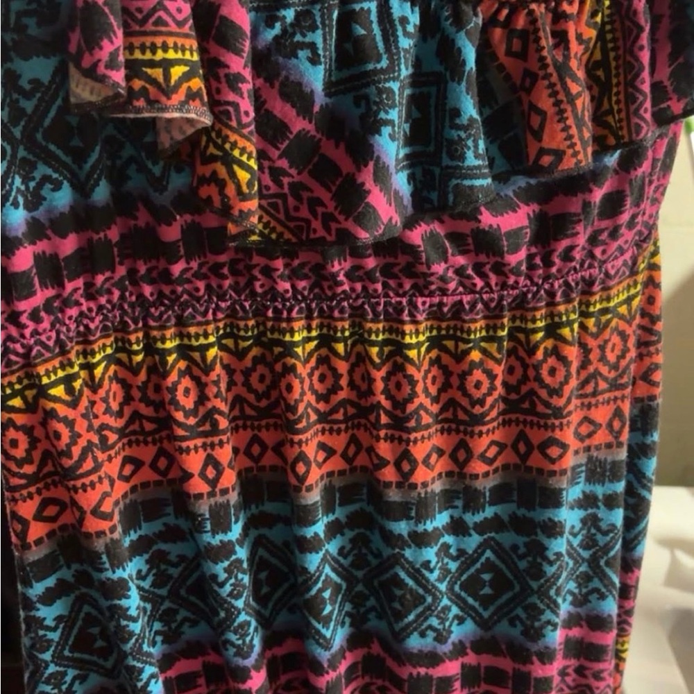 Colorful Geometric Kids One Piece